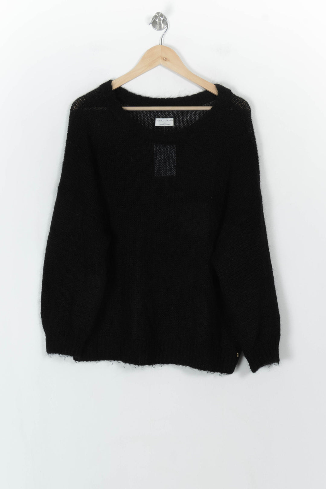 Pull Noir - Taille L/40 de la marque Des petits hauts | PARAD119756 - Vendu par Paradigme - Image 2