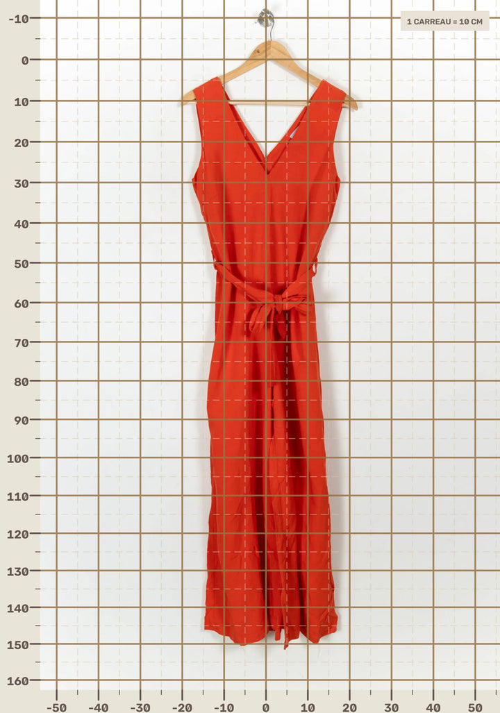 Combinaison Rouge - Taille XL/42 de la marque La Fée Maraboutée | PARAD119757 - Vendu par Paradigme - Image 4