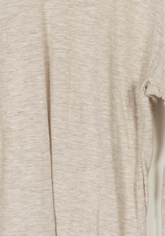 Tee-shirt manches longues Beige - Taille L/40 de la marque American Vintage | PARAD119758 - Vendu par Paradigme - Image 3