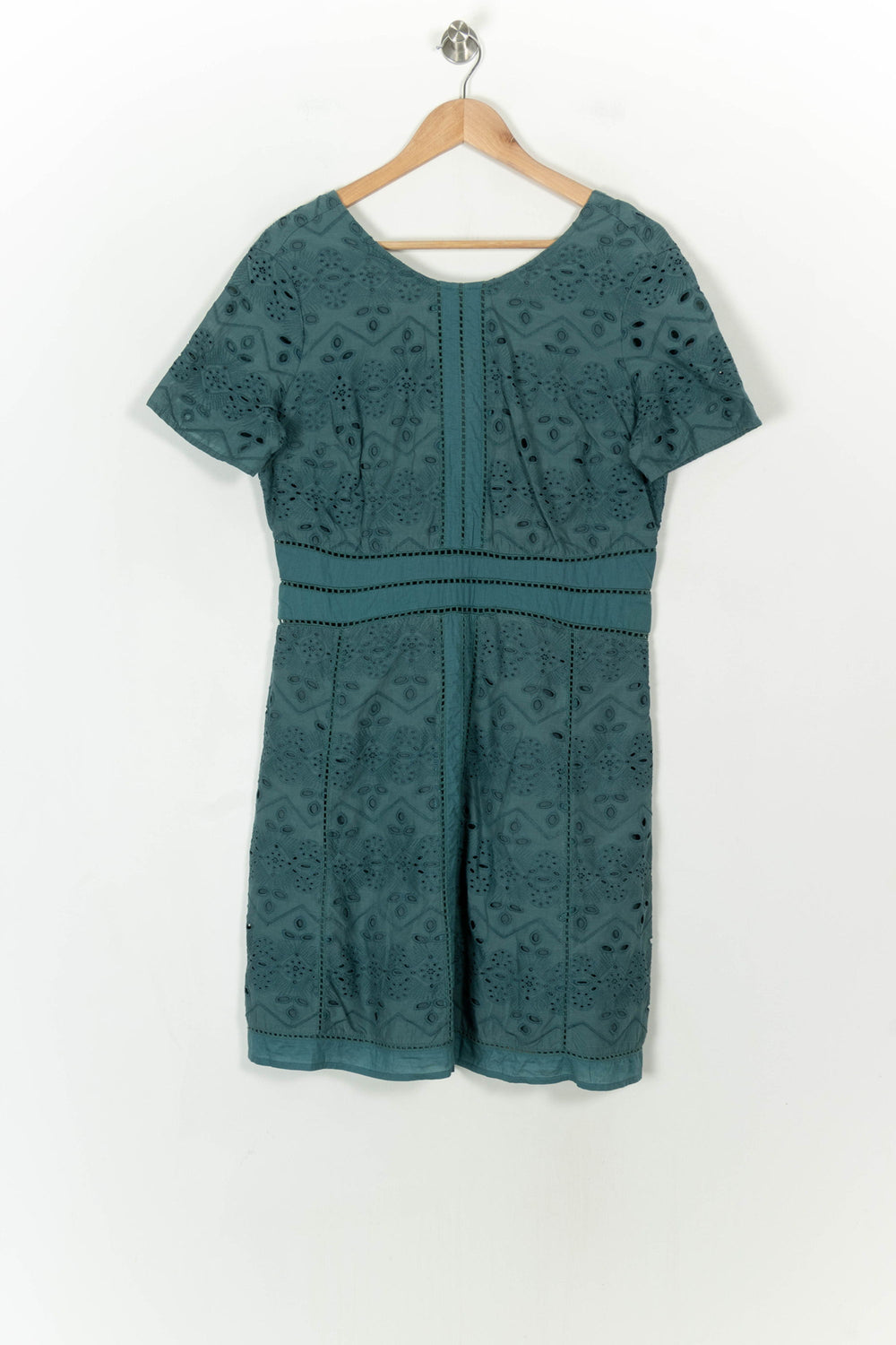 Robe Courte Verte - Taille XL/42 de la marque Caroll | PARAD119760 - Vendu par Paradigme - Image 2