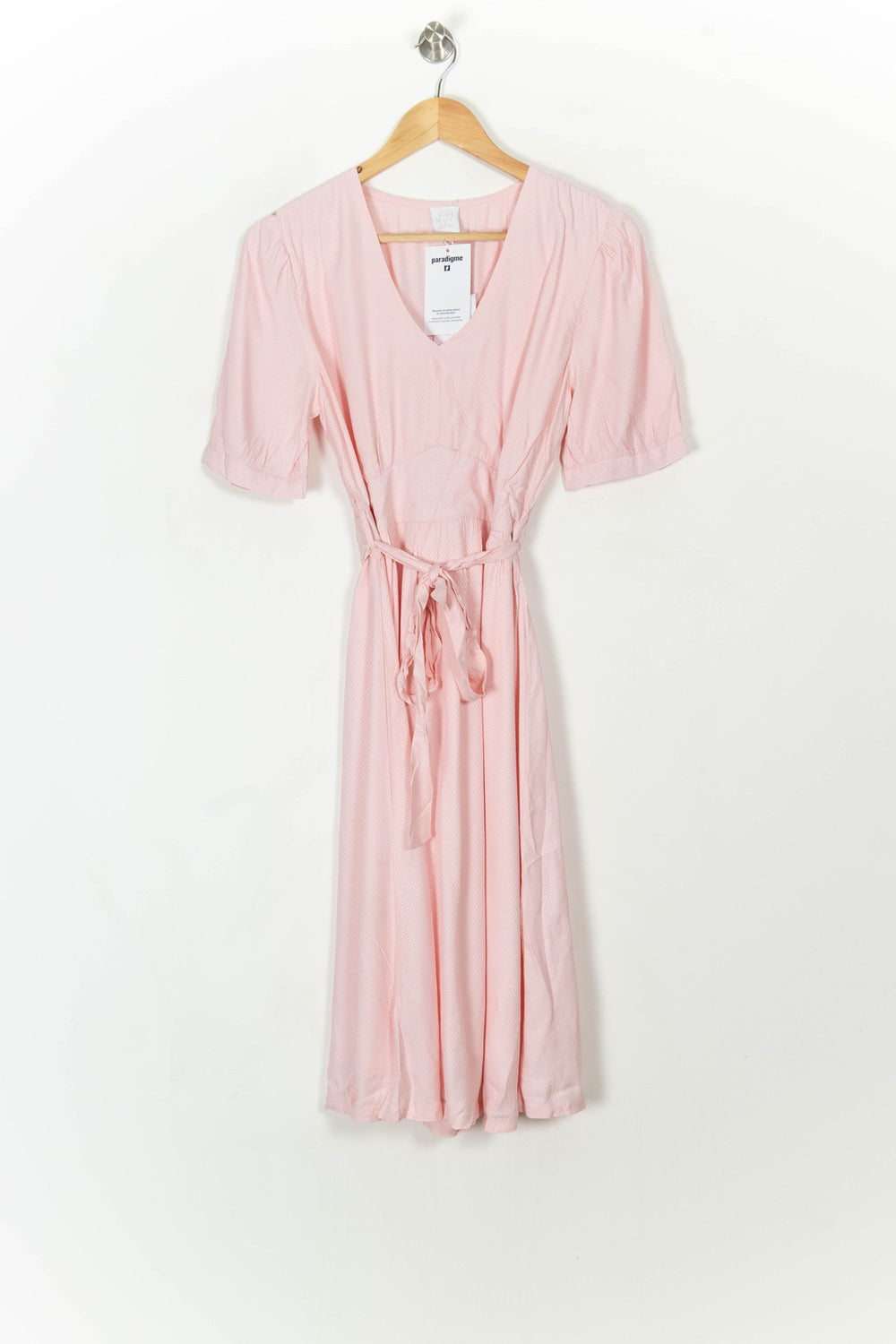Robe Mi-longue Rose - Taille M/38 de la marque Karl Marc John | PARAD119769 - Vendu par Paradigme - Image 2