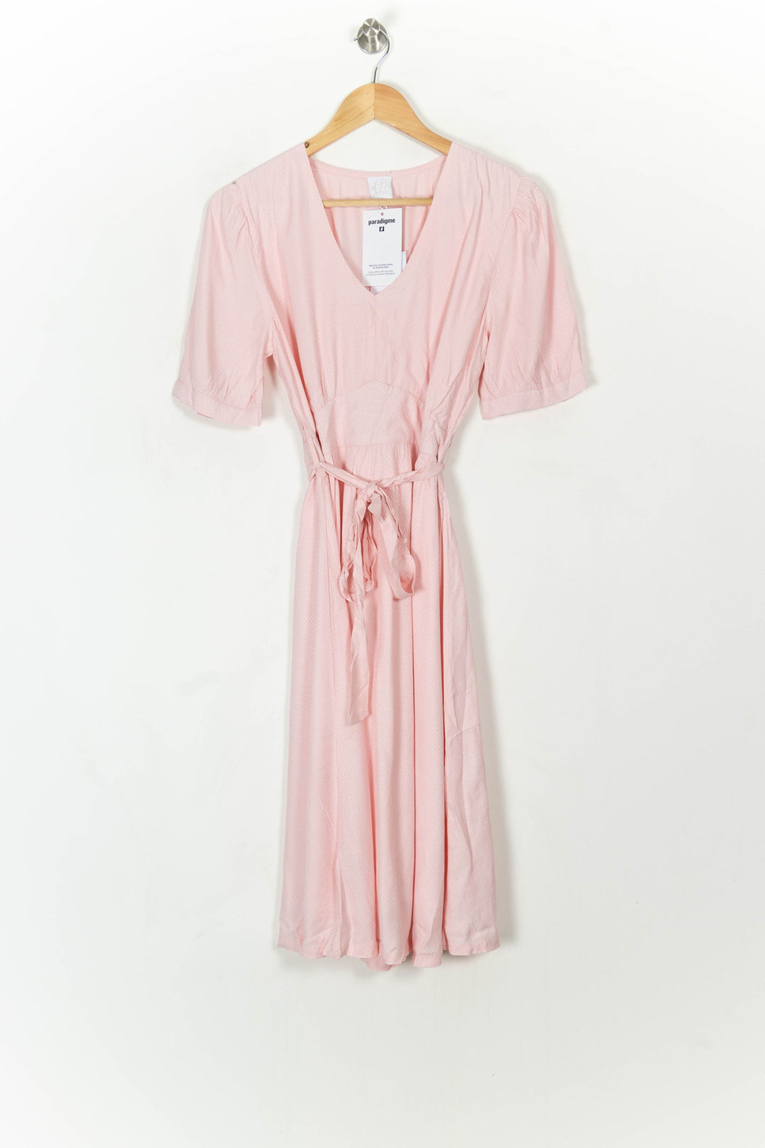 Robe Mi-longue Rose - Taille M/38 de la marque Karl Marc John | PARAD119769 - Vendu par Paradigme - Image 2