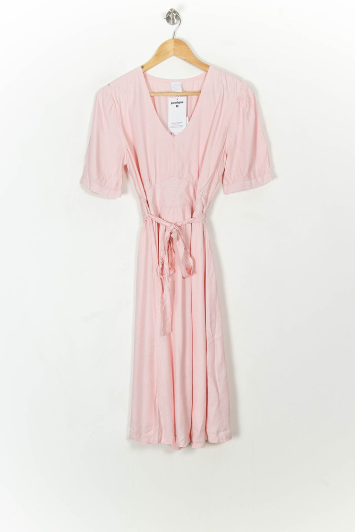 Robe Mi-longue Rose - Taille M/38 de la marque Karl Marc John | PARAD119769 - Vendu par Paradigme - Image 2
