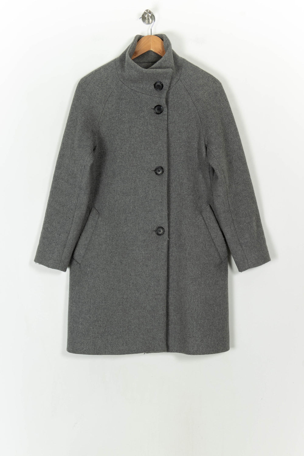 Manteau Gris - Taille XS/34 de la marque Comptoir des Cotonniers | PARAD119772 - Vendu par Paradigme - Image 2