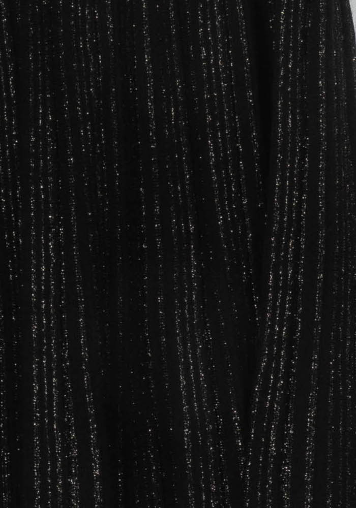 Jupe Plissée Noire et Dorée - Taille XS/34 de la marque Petite Mendigote | PARAD119777 - Vendu par Paradigme - Image 3