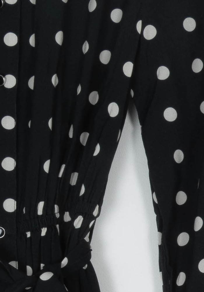 Robe Noire et Blanche - Taille XS/34 de la marque Petite Mendigote | PARAD119778 - Vendu par Paradigme - Image 3