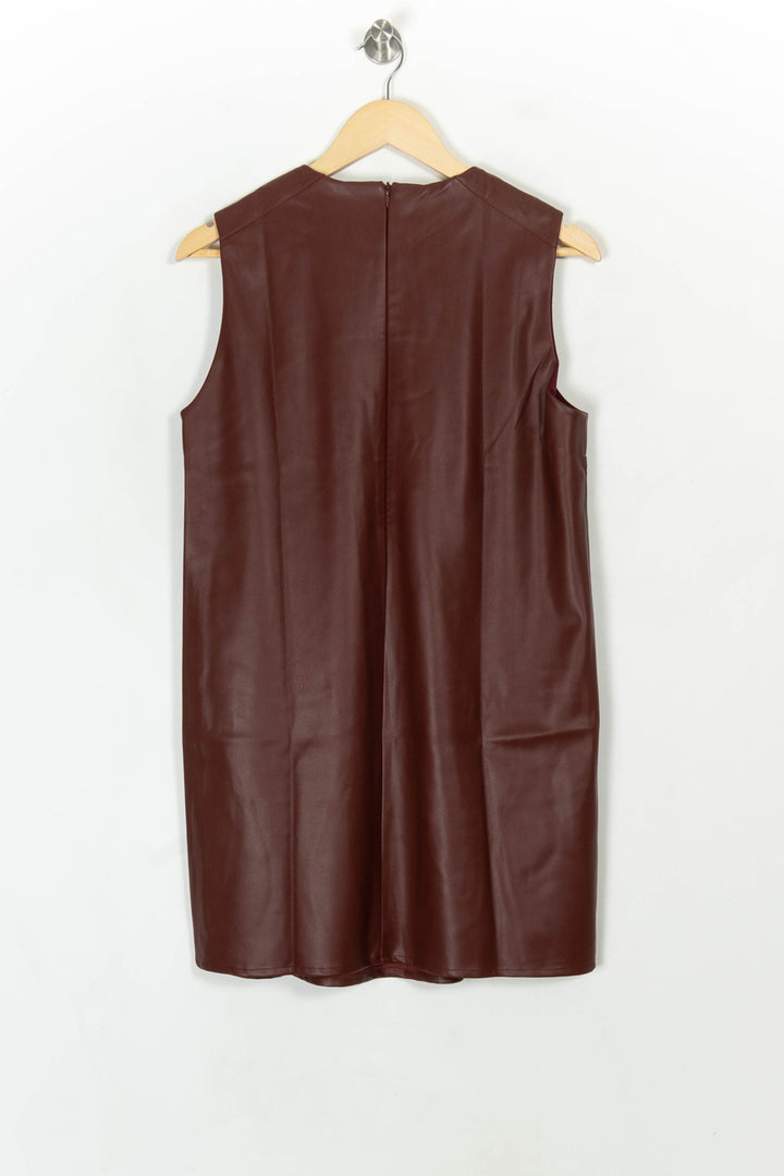 Robe Sans Manches Bordeaux - Taille L/40 de la marque Petite Mendigote | PARAD119782 - Vendu par Paradigme - Image 5