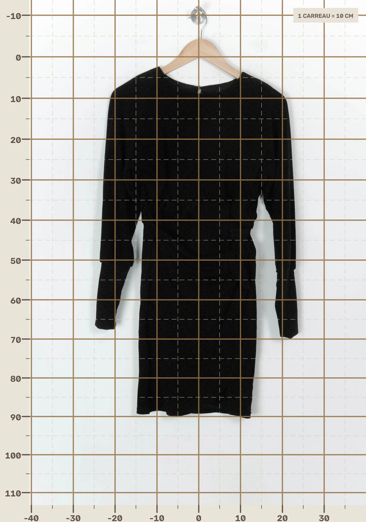 Robe Noire - Taille XS/34 de la marque Petite Mendigote | PARAD119784 - Vendu par Paradigme - Image 4