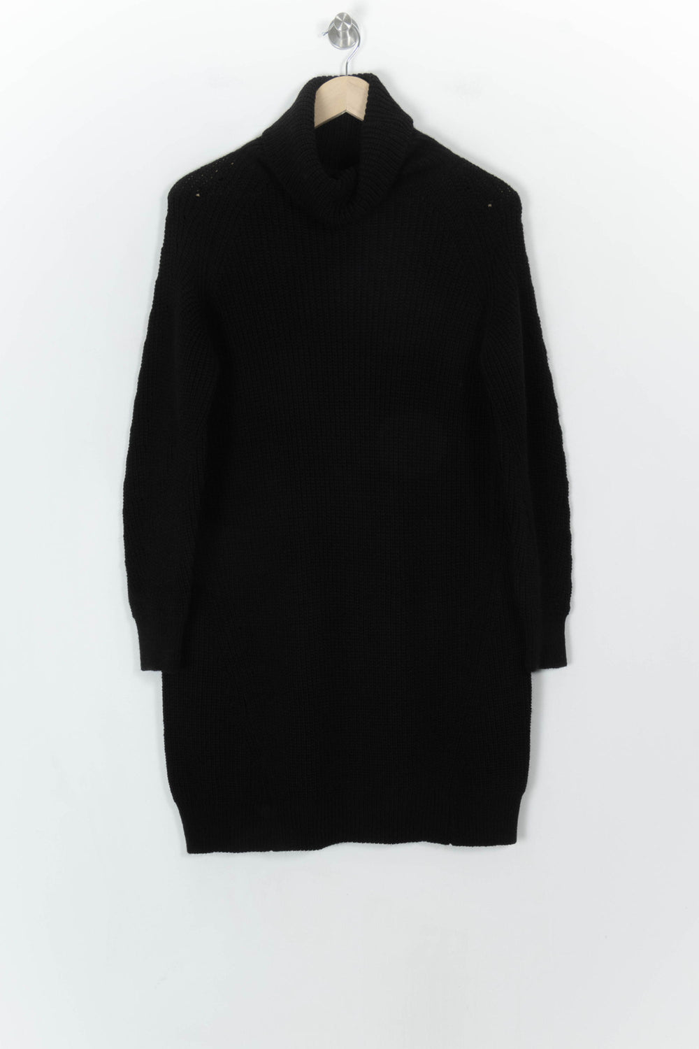 Robe Pull Noire - Taille S/36 de la marque La Fée Maraboutée | PARAD119787 - Vendu par Paradigme - Image 2