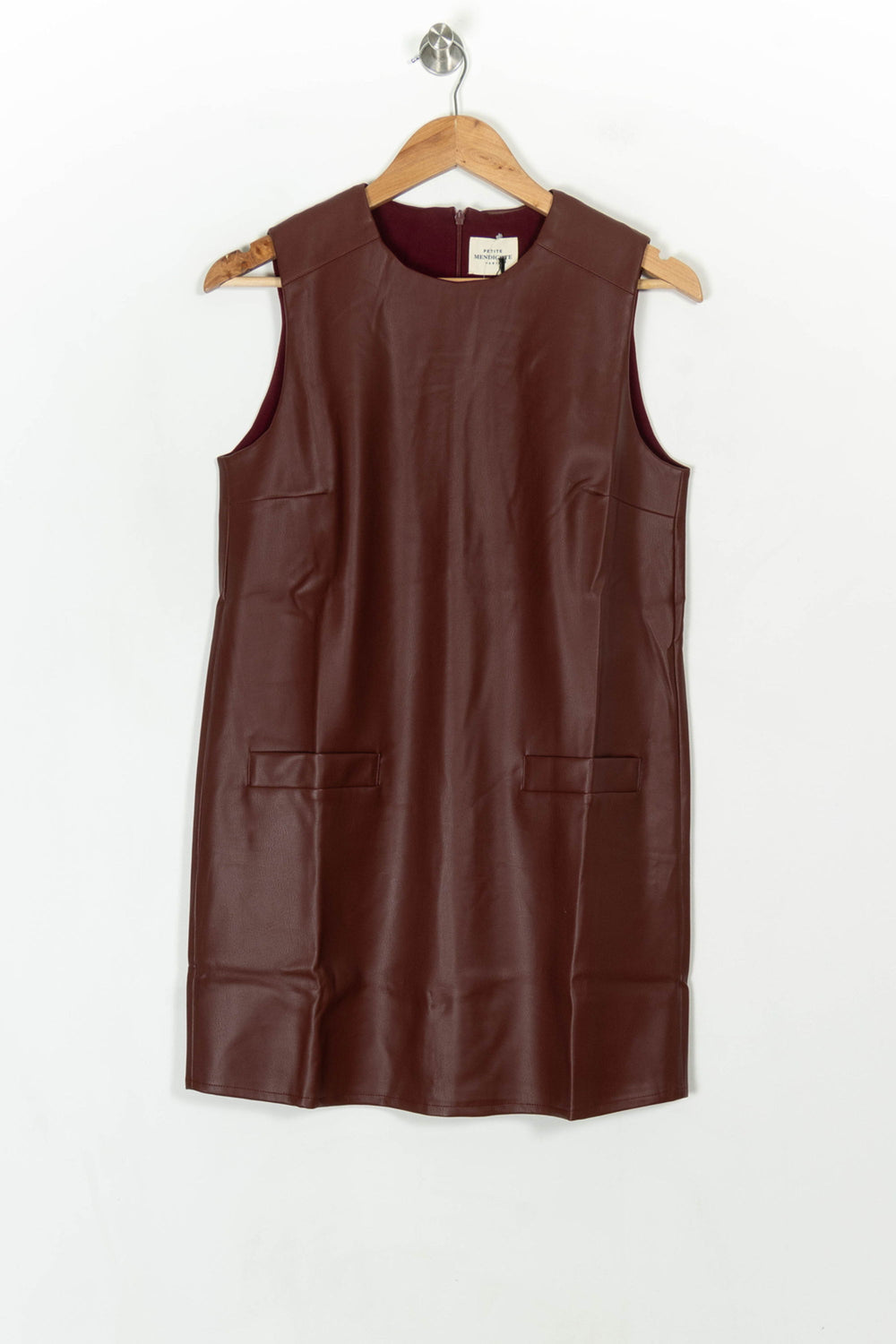 Robe Sans Manches Bordeaux - Taille S/36 de la marque Petite Mendigote | PARAD119789 - Vendu par Paradigme - Image 2