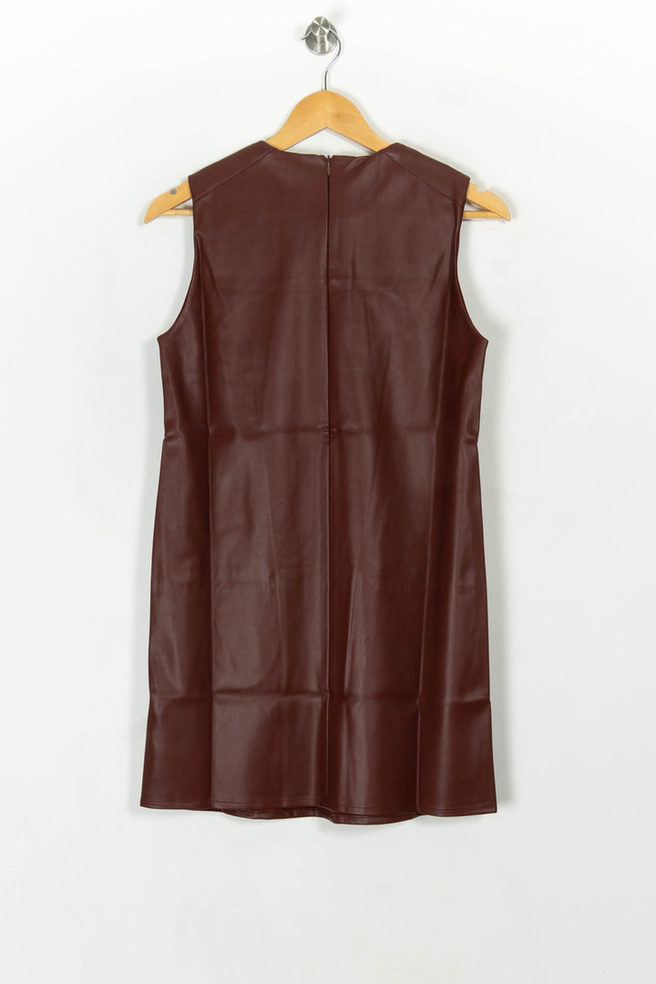 Robe Sans Manches Bordeaux - Taille S/36 de la marque Petite Mendigote | PARAD119790 - Vendu par Paradigme - Image 5