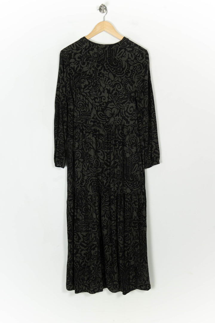 Robe Noire et Kaki - Taille S/36 de la marque La Fée Maraboutée | PARAD119791 - Vendu par Paradigme - Image 5