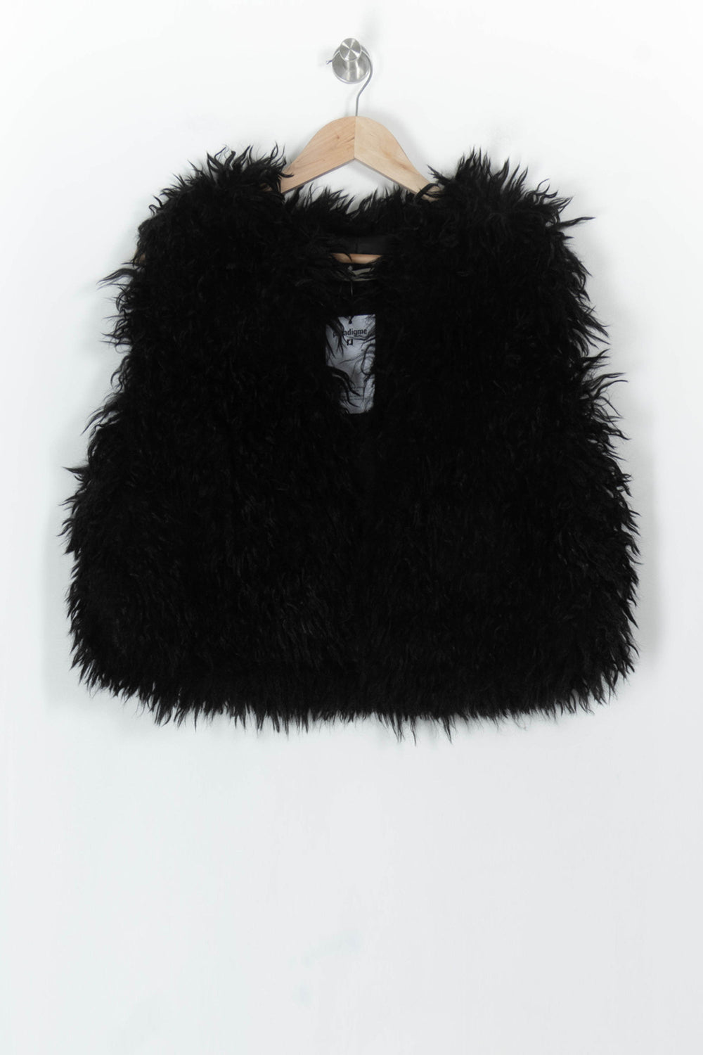 Gilet Sans Manches Noir - Taille L/40 de la marque La Fée Maraboutée | PARAD119796 - Vendu par Paradigme - Image 2