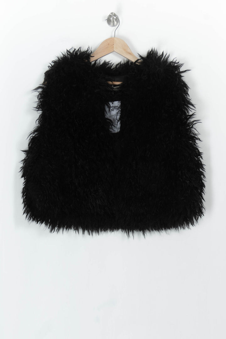 Gilet Sans Manches Noir - Taille L/40 de la marque La Fée Maraboutée | PARAD119796 - Vendu par Paradigme - Image 2