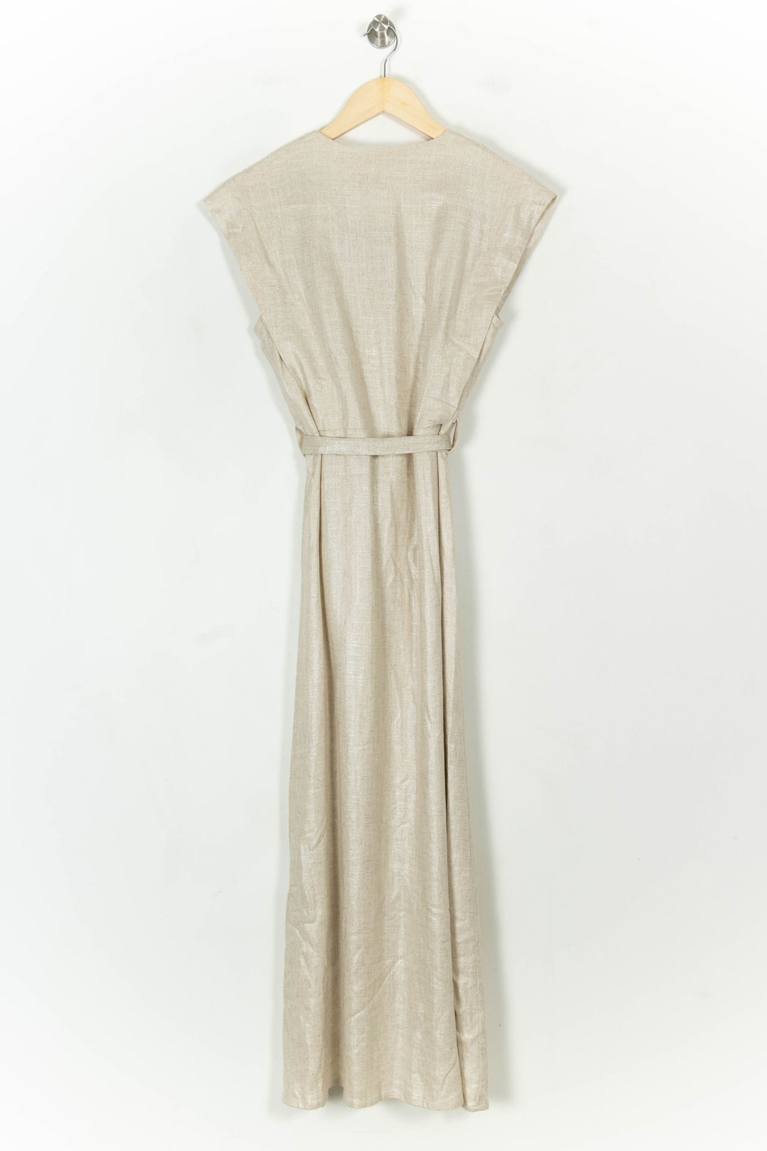 Robe Longue Beige - Taille S/36 de la marque La Fée Maraboutée | PARAD119798 - Vendu par Paradigme - Image 5