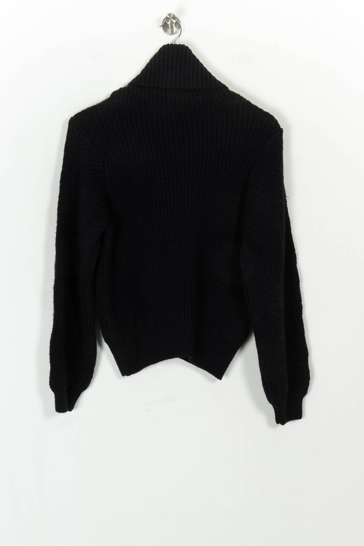 Pull Noir - Taille S/36 de la marque La Fée Maraboutée | PARAD119799 - Vendu par Paradigme - Image 5