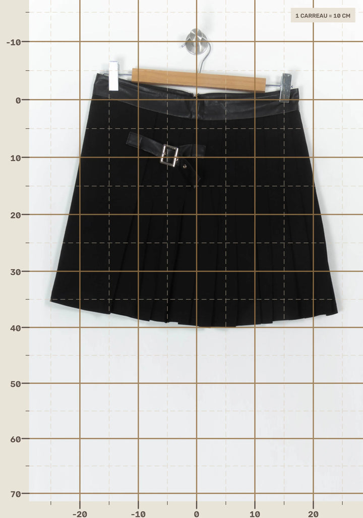 Jupe Plissée Noire - Taille L/40 de la marque Liu Jo | PARAD119802 - Vendu par Paradigme - Image 4