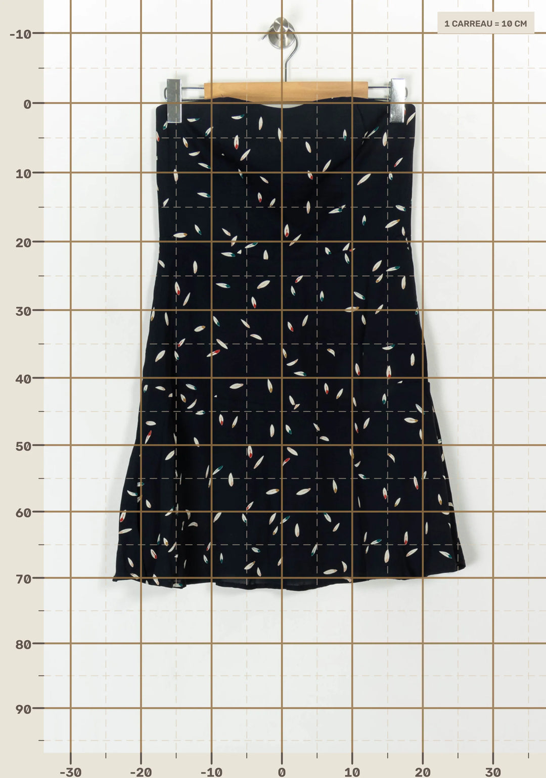 Robe Courte Bleu - Taille M/38 de la marque Sessùn | PARAD119809 - Vendu par Paradigme - Image 4