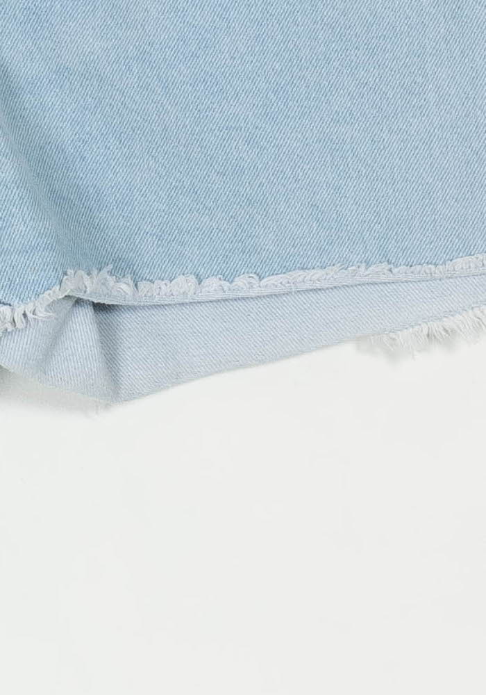 Short en Jean Bleu - Taille S/36 de la marque Maison Stella &amp; Suzie | PARAD119811 - Vendu par Paradigme - Image 3