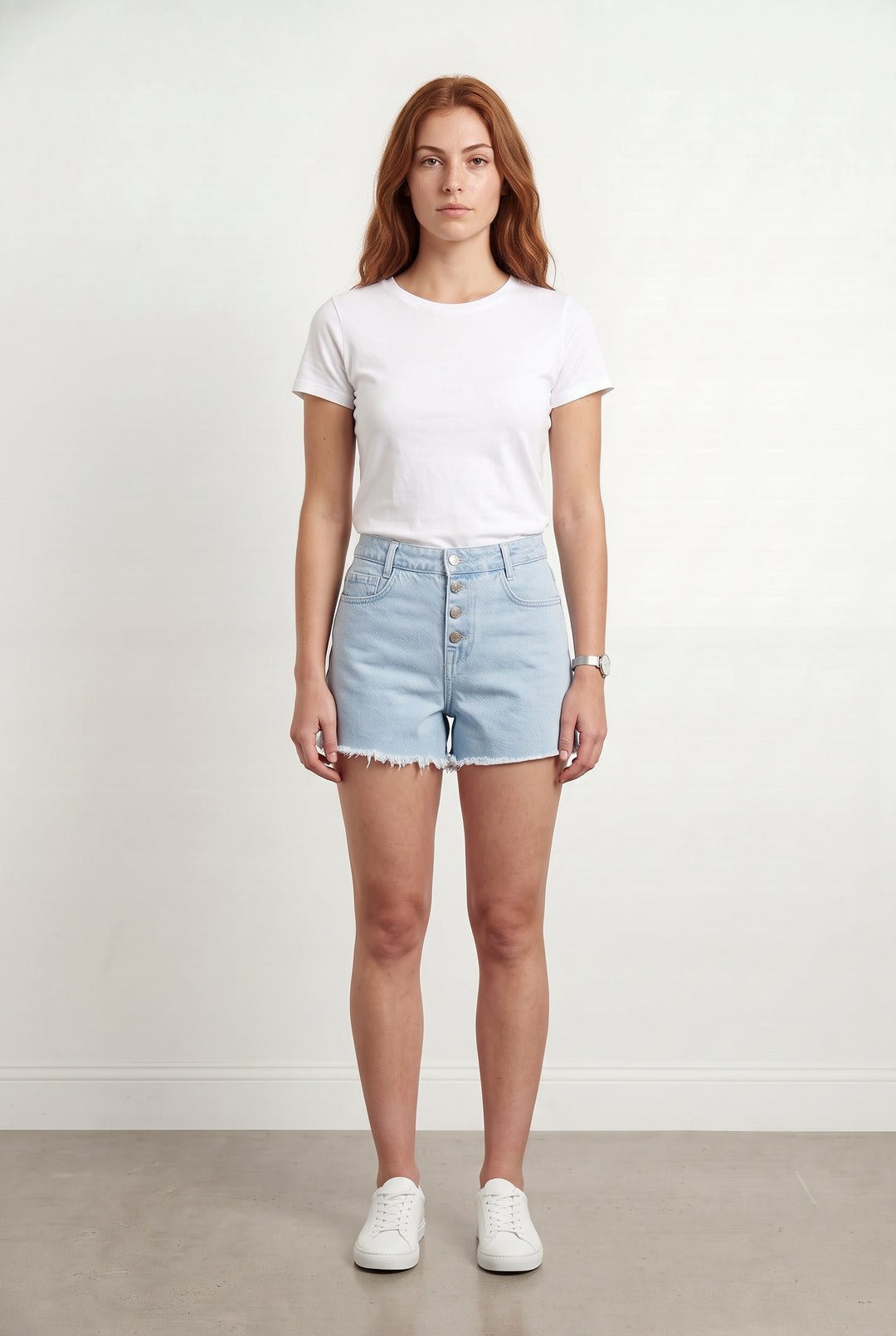 Short en Jean Bleu - Taille S/36 de la marque Maison Stella &amp; Suzie | PARAD119811 - Vendu par Paradigme - Image 1
