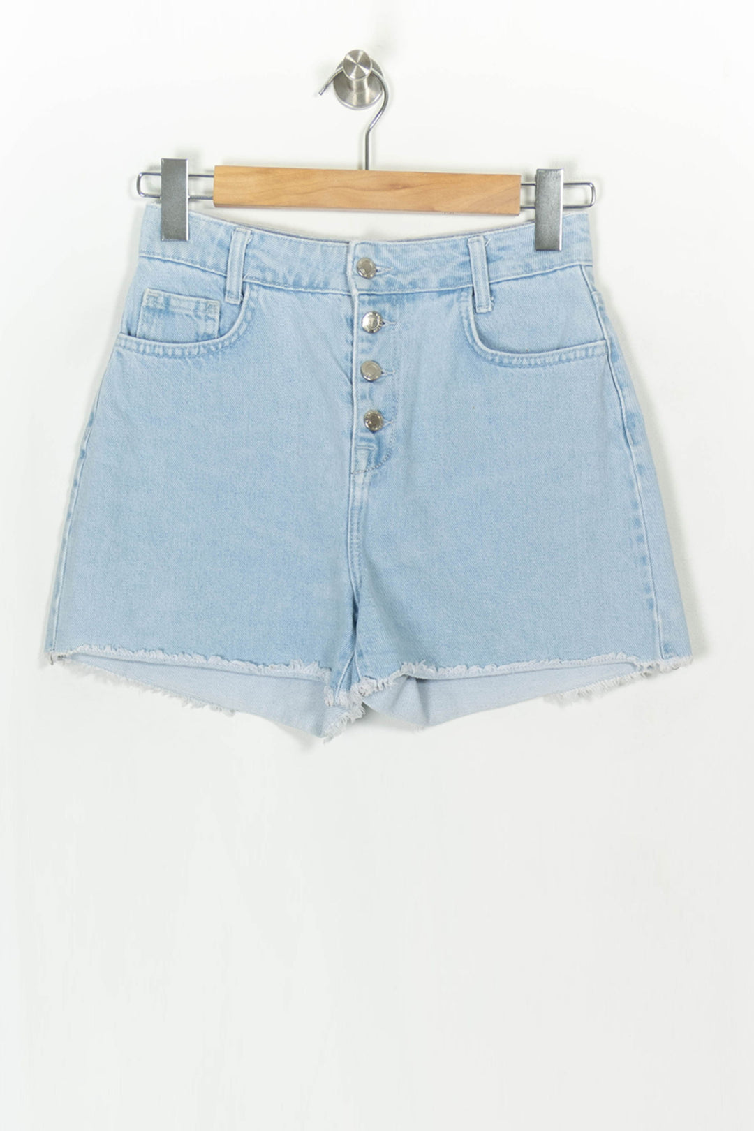 Short en Jean Bleu - Taille S/36 de la marque Maison Stella &amp; Suzie | PARAD119811 - Vendu par Paradigme - Image 2