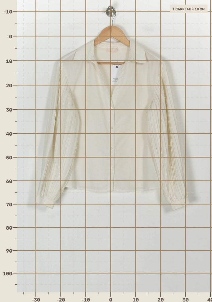 Chemise Beige - Taille S/36 de la marque Liu Jo | PARAD119813 - Vendu par Paradigme - Image 4