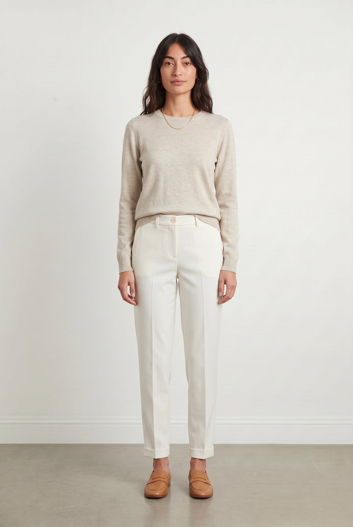 Pantalon Beige - Taille S/36 de la marque Liu Jo | PARAD119815 - Vendu par Paradigme - Image 1