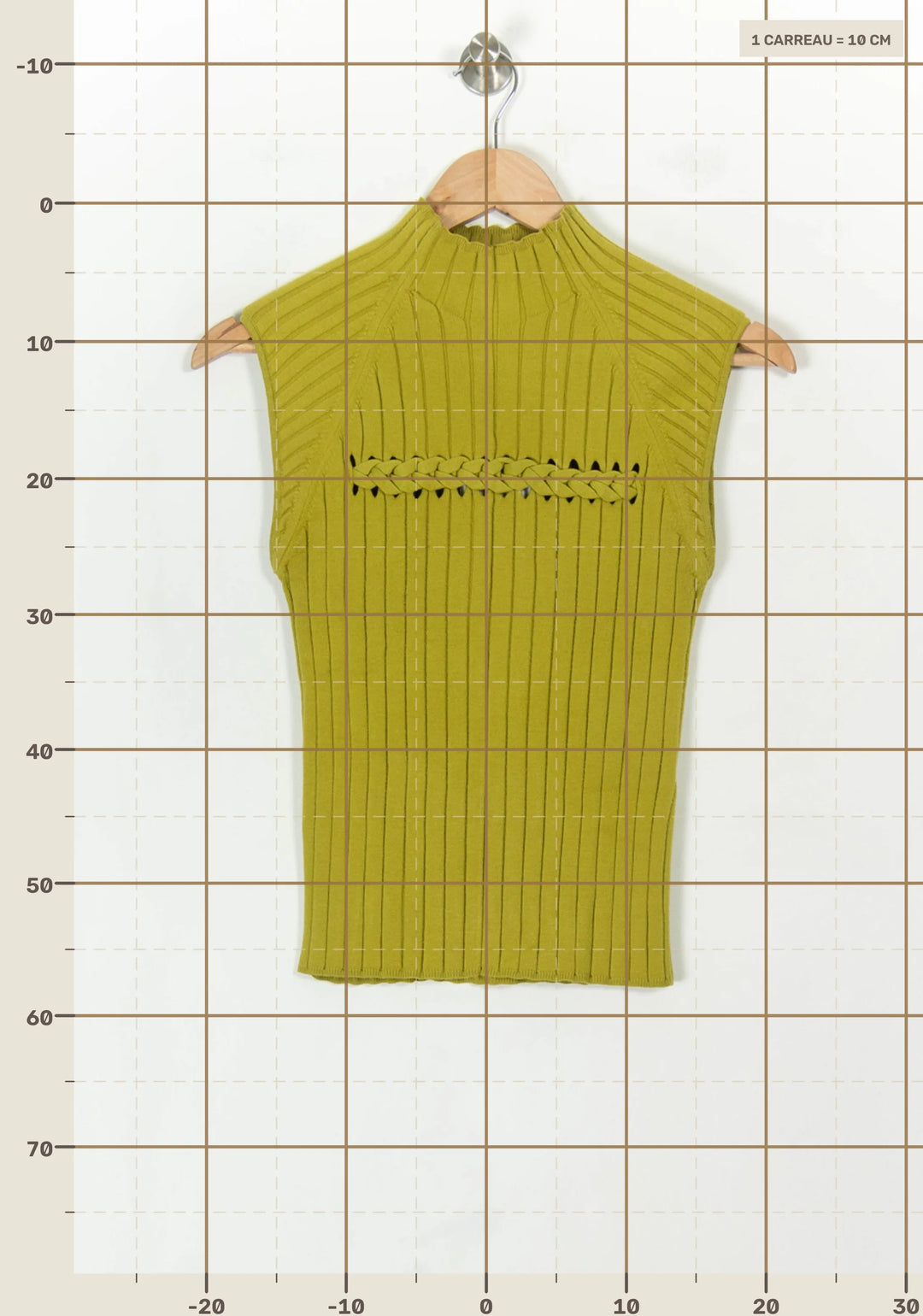 Débardeur Vert - Taille S/36 de la marque Liu Jo | PARAD119816 - Vendu par Paradigme - Image 4