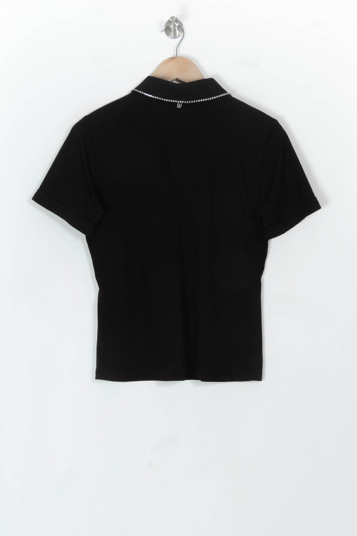 Polo Noir - Taille S/36 de la marque Liu Jo | PARAD119818 - Vendu par Paradigme - Image 5