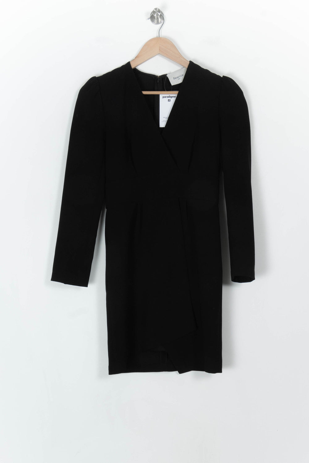 Robe Portefeuille Noire - Taille S/36 de la marque Bérénice | PARAD119819 - Vendu par Paradigme - Image 2