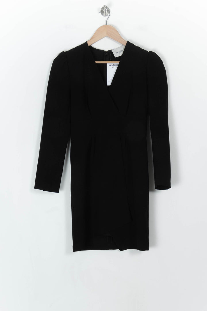 Robe Portefeuille Noire - Taille S/36 de la marque Bérénice | PARAD119819 - Vendu par Paradigme - Image 2
