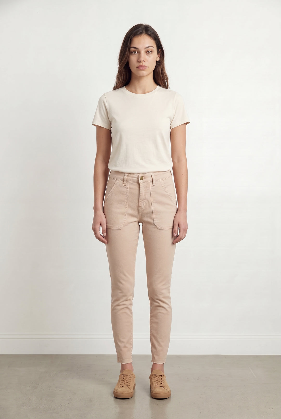 Jean Beige - Taille XS/34 de la marque ba&amp;sh | PARAD119825 - Vendu par Paradigme - Image 1