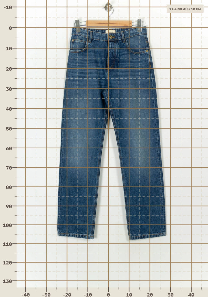Jean Bleu - Taille M/38 de la marque Sessùn | PARAD119826 - Vendu par Paradigme - Image 4