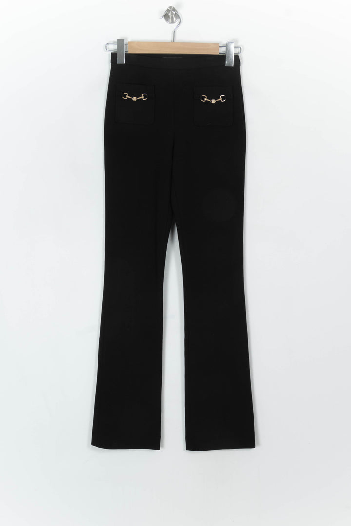 Pantalon Noir - Taille XS/34 de la marque Tara Jarmon | PARAD119834 - Vendu par Paradigme - Image 2