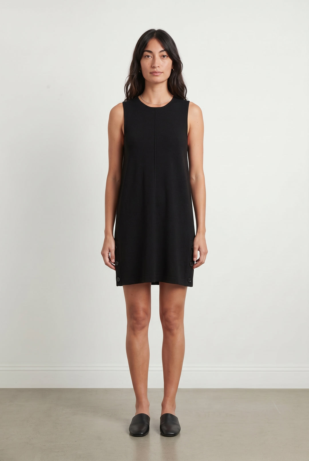 Robe Sans Manches Noire - Taille S/36 de la marque Claudie Pierlot | PARAD119835 - Vendu par Paradigme - Image 1