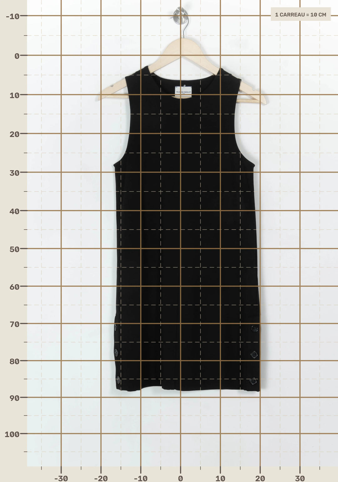 Robe Sans Manches Noire - Taille S/36 de la marque Claudie Pierlot | PARAD119835 - Vendu par Paradigme - Image 4