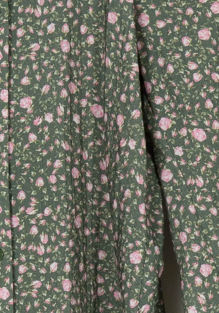 Chemise Verte et Rose - Taille S/36 de la marque Maje | PARAD119836 - Vendu par Paradigme - Image 3