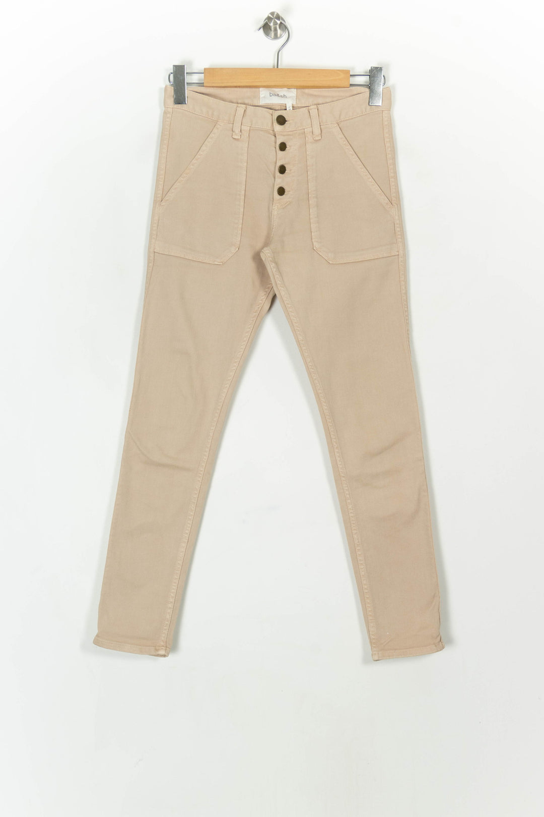 Pantalon Beige - Taille XS/34 de la marque ba&amp;sh | PARAD119837 - Vendu par Paradigme - Image 2