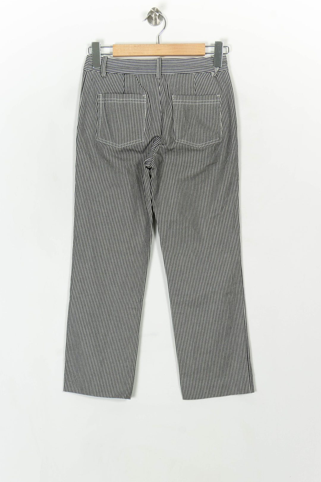 Pantalon Rayé Noir et Blanc - Taille XS/34 de la marque Maje | PARAD119838 - Vendu par Paradigme - Image 5