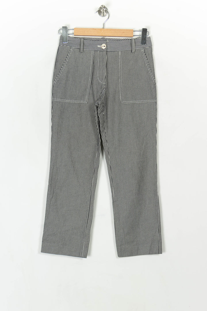 Pantalon Rayé Noir et Blanc - Taille XS/34 de la marque Maje | PARAD119838 - Vendu par Paradigme - Image 2
