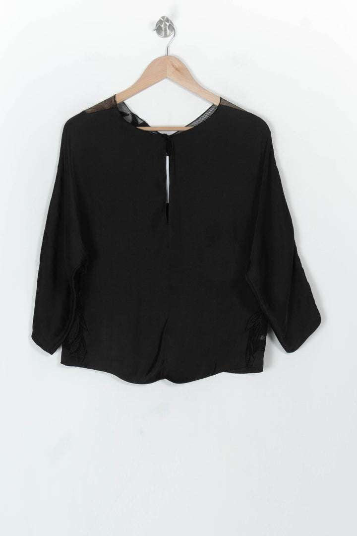 Blouse Noire - Taille S/36 de la marque IKKS | PARAD119844 - Vendu par Paradigme - Image 5