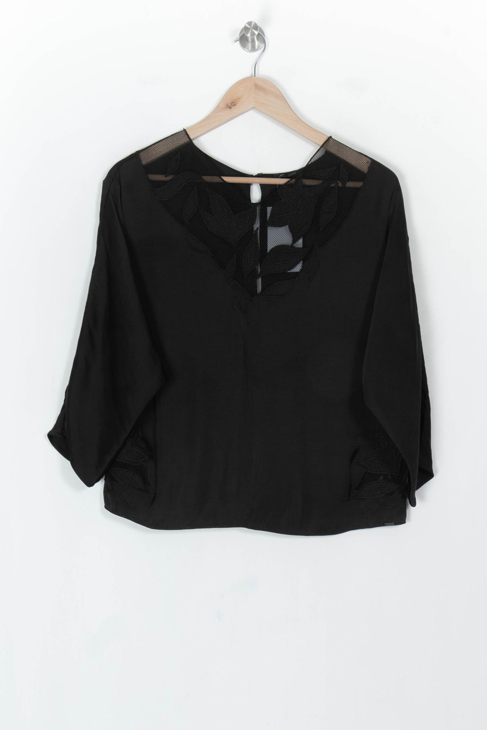 Blouse Noire - Taille S/36 de la marque IKKS | PARAD119844 - Vendu par Paradigme - Image 2
