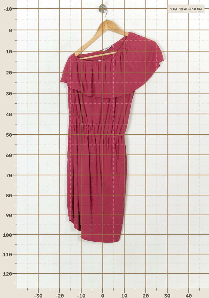 Robe Épaules Dénudées Rose - Taille S/36 de la marque Liu Jo | PARAD119845 - Vendu par Paradigme - Image 4