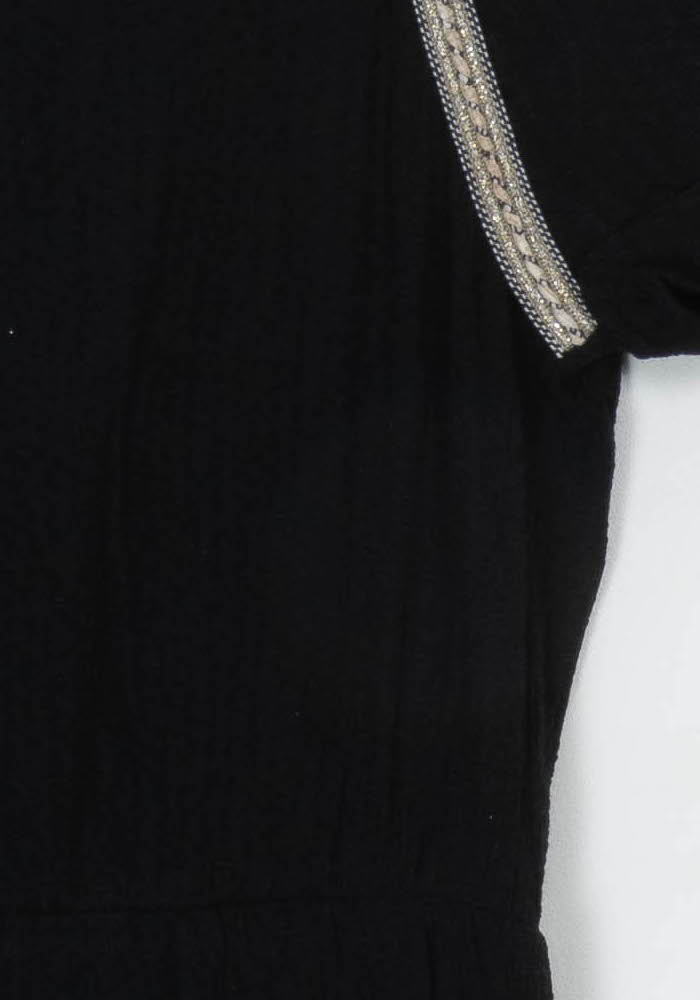 Robe Courte Noire - Taille XS/34 de la marque Sessùn | PARAD119847 - Vendu par Paradigme - Image 3