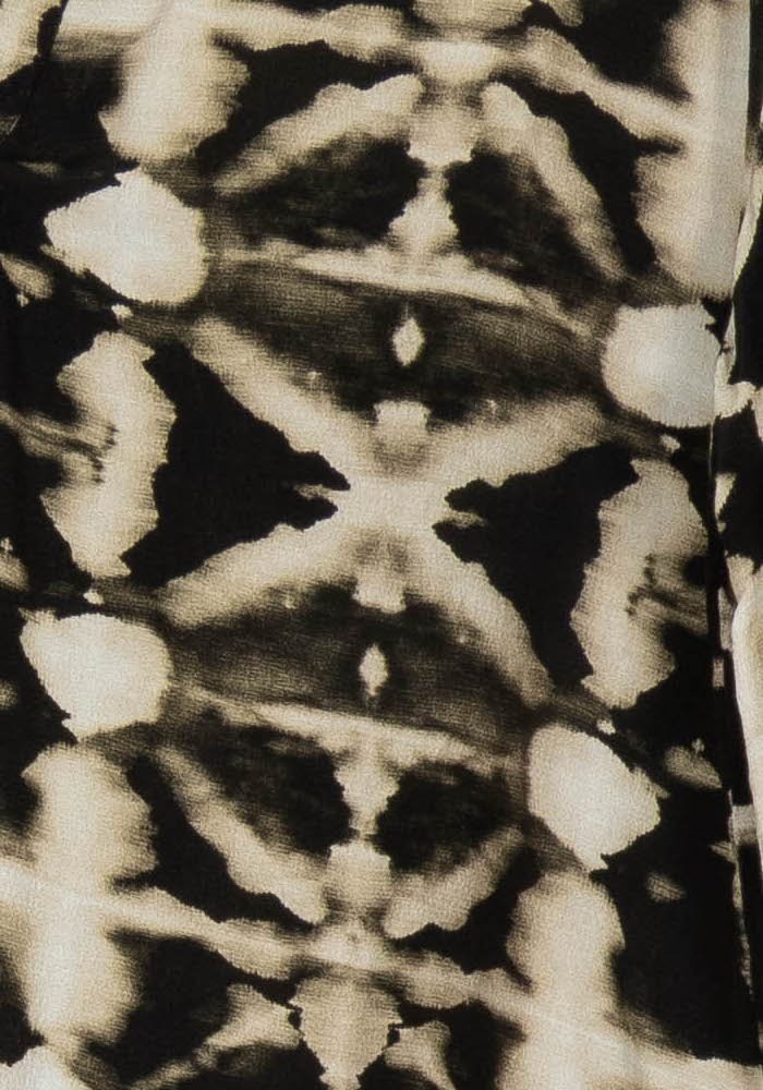 Chemise Noir et Beige - Taille M/38 de la marque La Fée Maraboutée | PARAD119850 - Vendu par Paradigme - Image 3