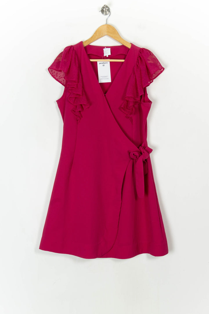 Robe Portefeuille Rose - Taille L/40 de la marque Karl Marc John | PARAD119856 - Vendu par Paradigme - Image 2