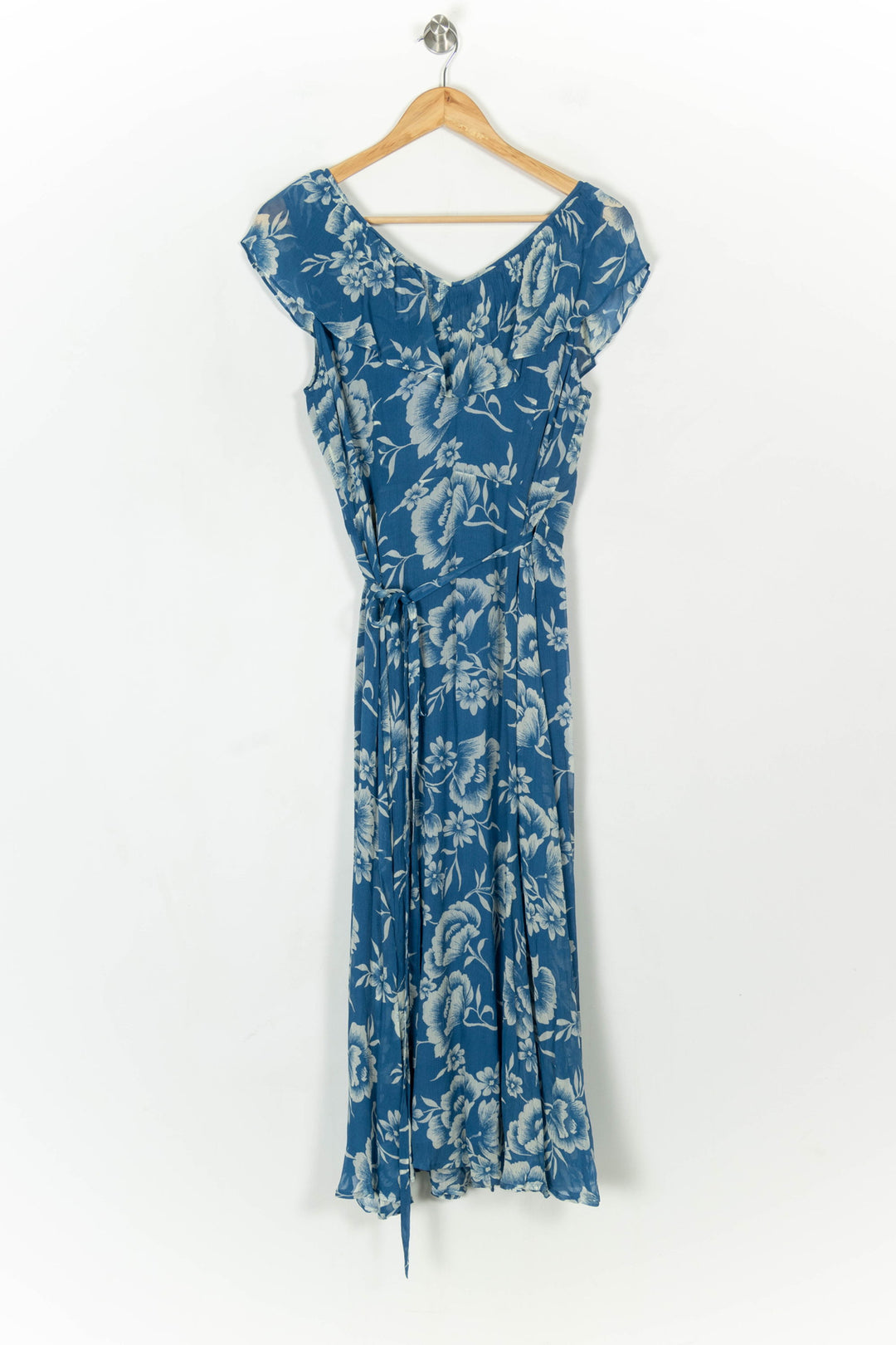 Robe Longue Bleue et Blanche - Taille L/40 de la marque Petite Mendigote | PARAD119859 - Vendu par Paradigme - Image 5
