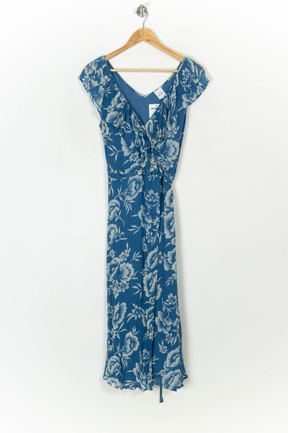 Robe Longue Bleue et Blanche - Taille L/40 de la marque Petite Mendigote | PARAD119859 - Vendu par Paradigme - Image 2