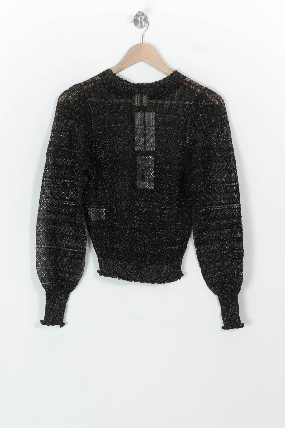 Blouse Noire - Taille S/36 de la marque Petite Mendigote | PARAD119864 - Vendu par Paradigme - Image 5