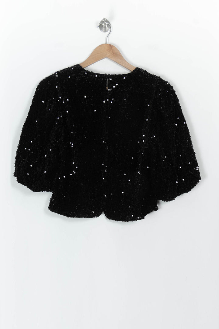 Top Noir - Taille M/38 de la marque Petite Mendigote | PARAD119867 - Vendu par Paradigme - Image 5